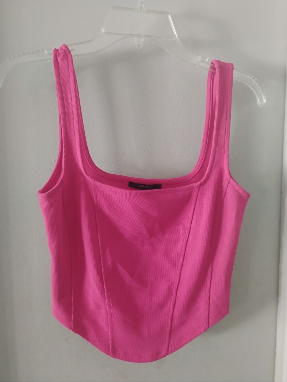 Forever 21 Pink Sleeveless Tank Top, Size M